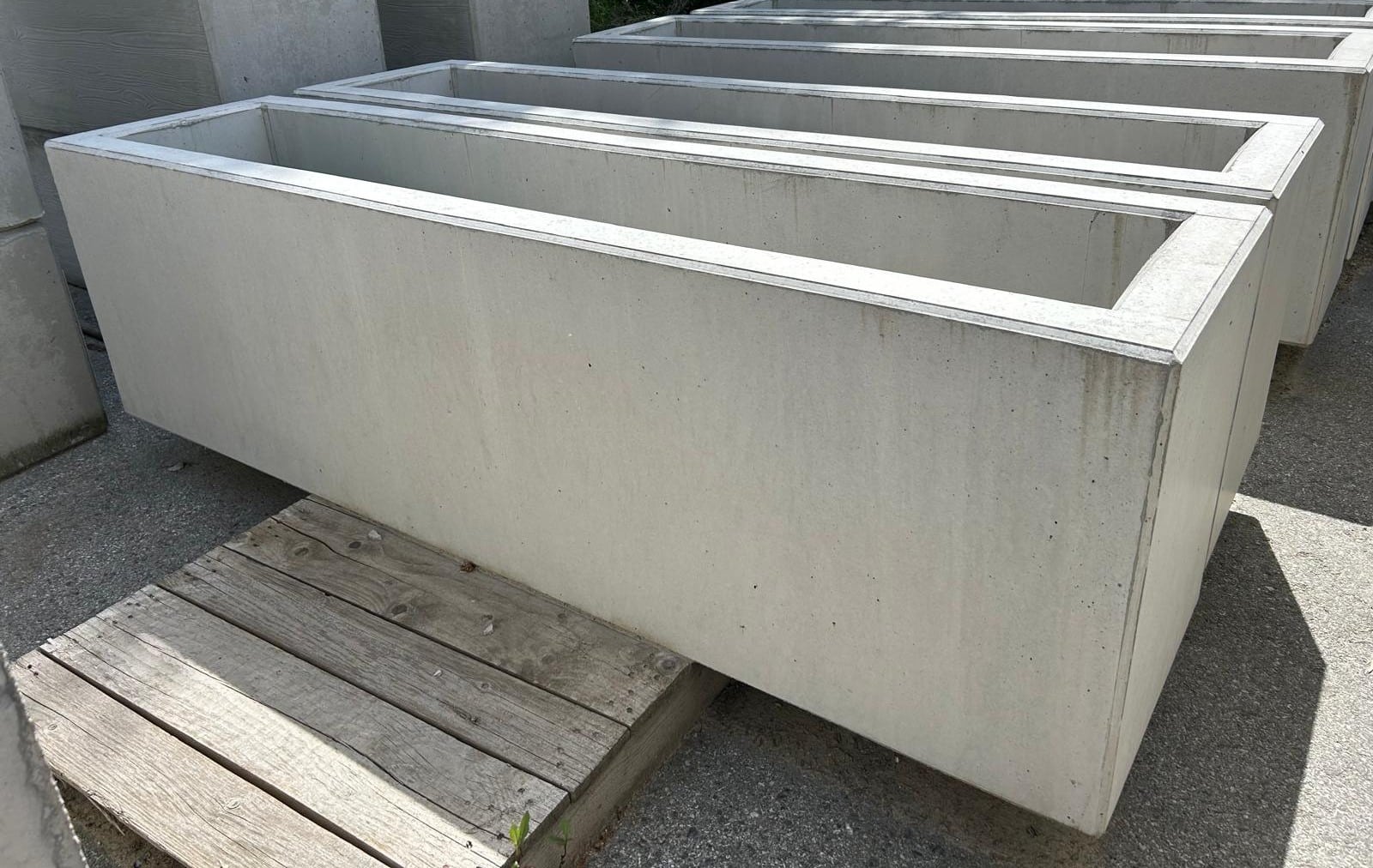 Blumentröge 3 länglicher Blumentrog