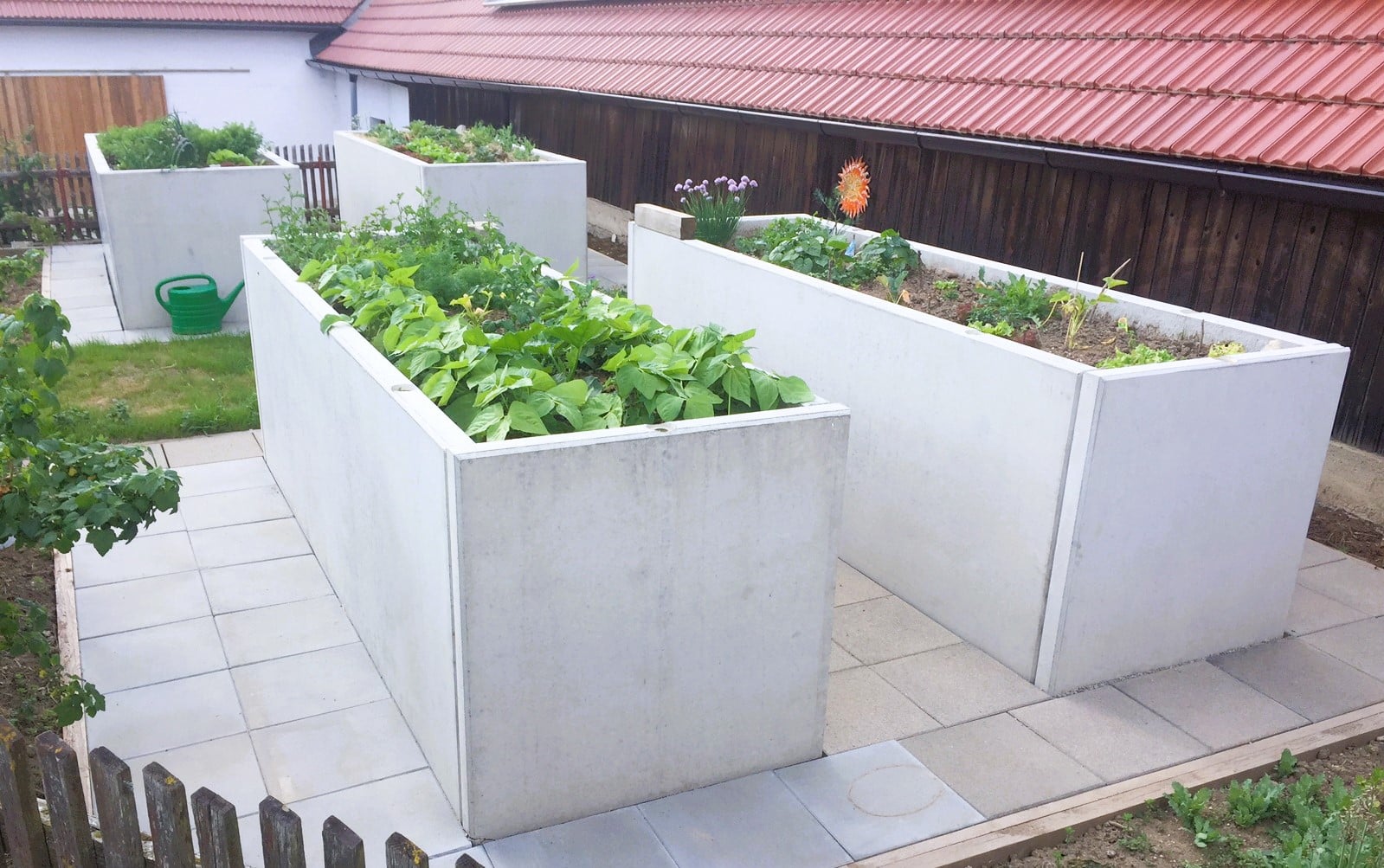 Hochbeet 2 Winkler Betonfertigteil Hochbeet Geschraubt
