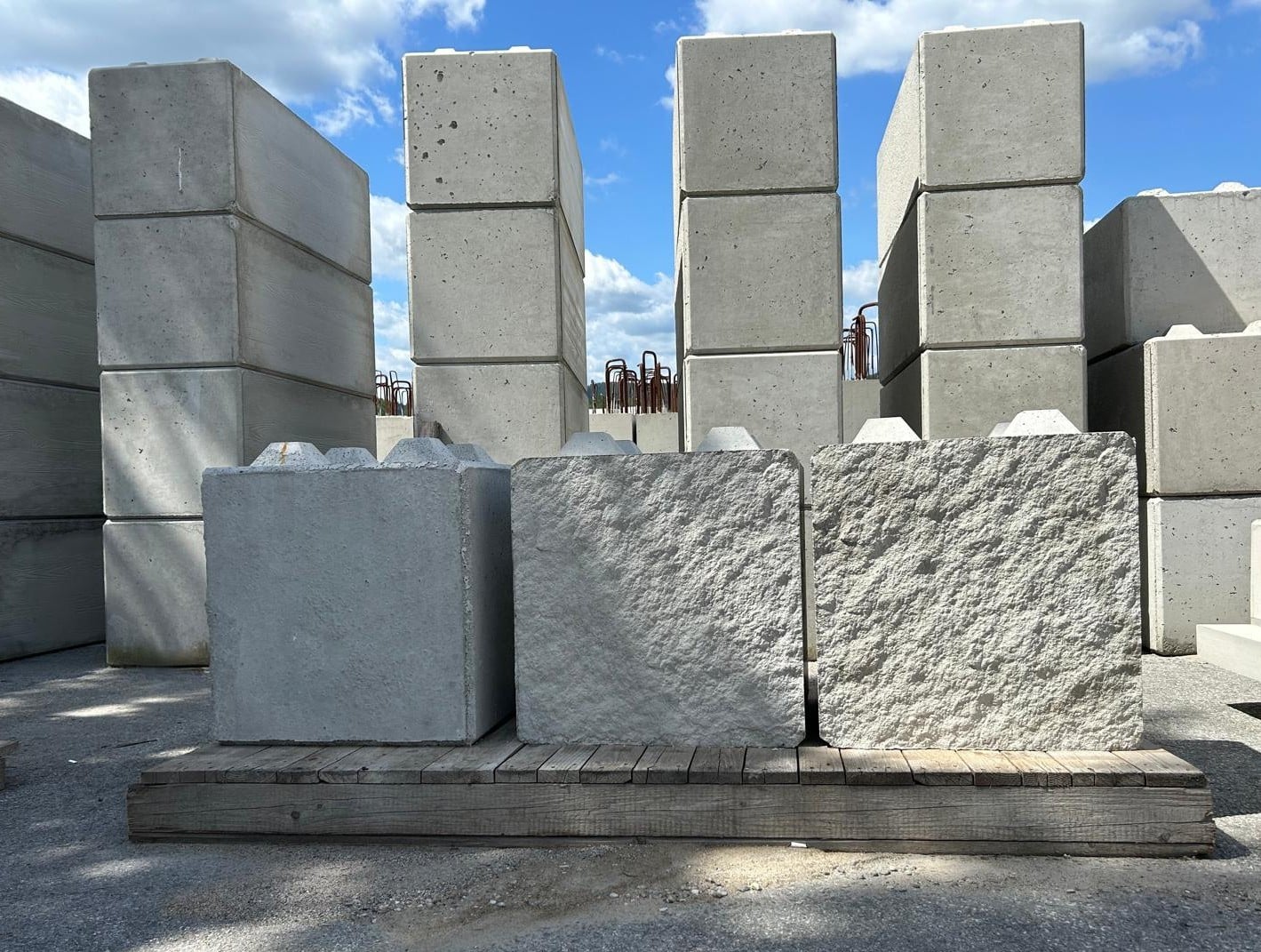 Powersteine Powersteine aus Beton